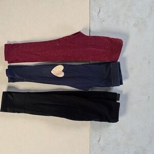 H&M Stylish Kids Bottoms Set - Maroon, Navy, and Black